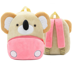 3D Cartoon Plush Children's Backpack - 2