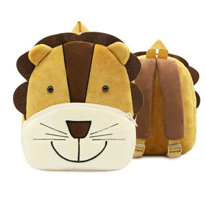 3D Cartoon Plush Children's Backpack - 2