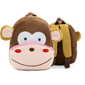3D Cartoon Plush Children's Backpack - 2