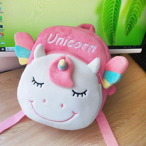 3D Cartoon Plush Children's Backpack - 5