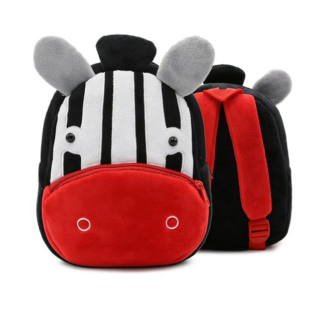 3D Cartoon Plush Children's Backpack - 4