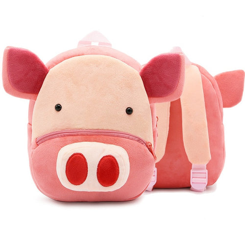 3D Cartoon Plush Children's Backpack - 4